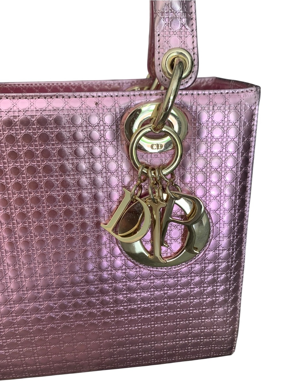 🆕 💖✨Metallic Pink Mini Lady Bag ✨💖 - Picture 5 of 15
